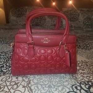 Coach Mini Darcie in Signature Leather